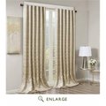 Sun Smart 50 x 108 in. Cassius Jacquard Total Blackout Panel; Gold SS40-0006